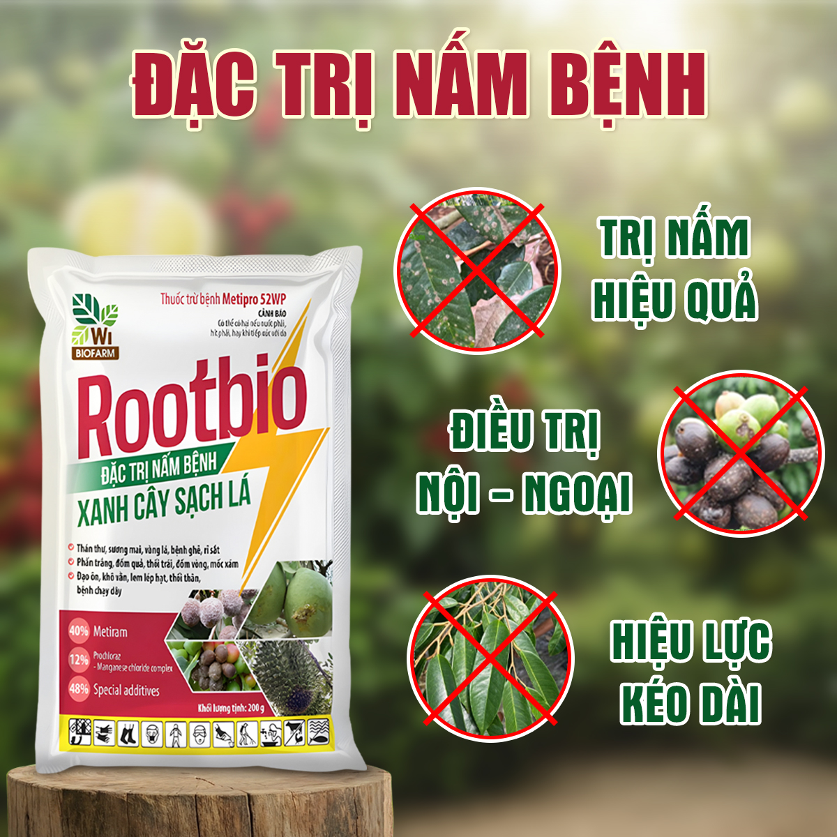 ROOTBIO Đặc Trị Nấm Bệnh - Ảnh 3