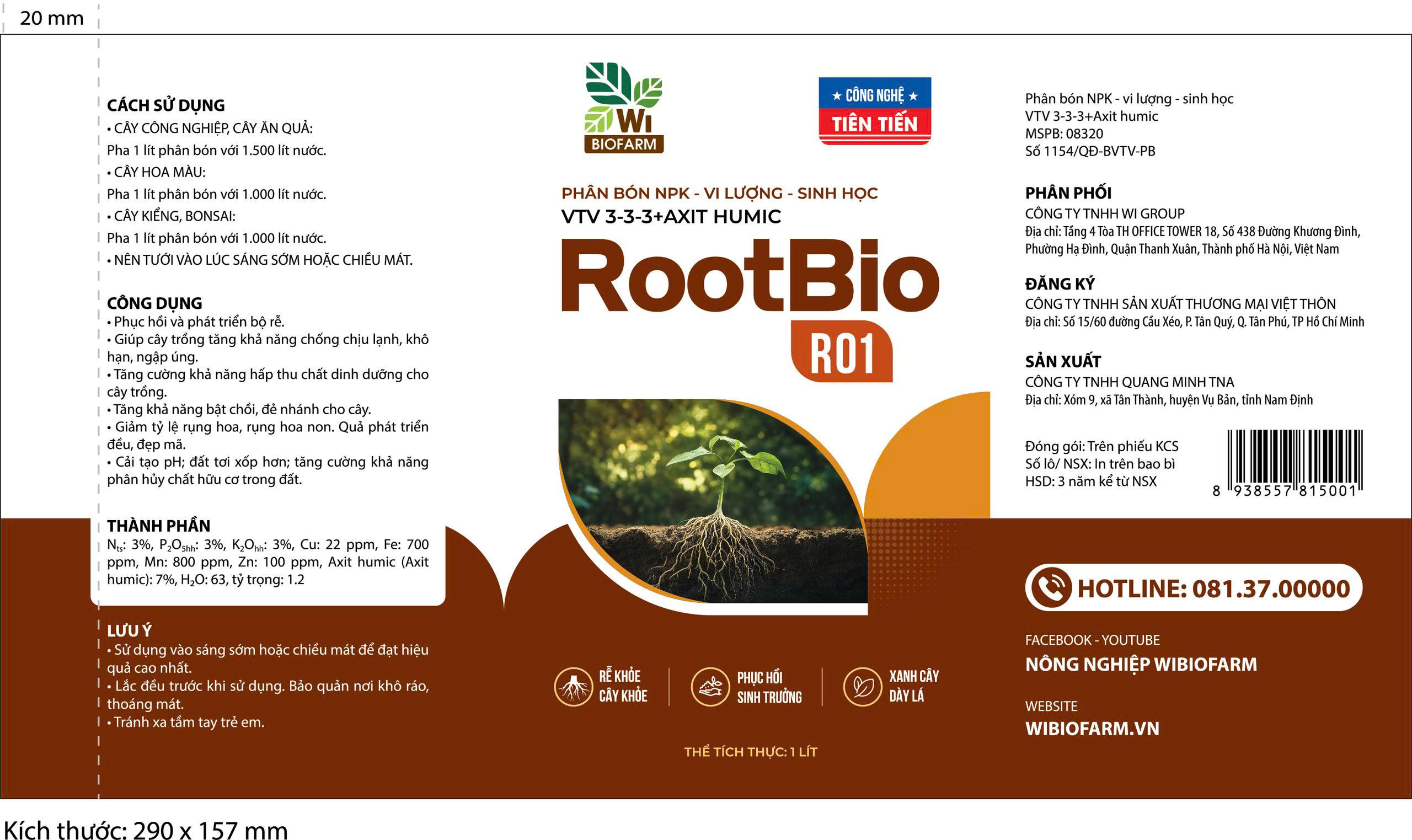 ROOTBIO R01 - Ảnh 3